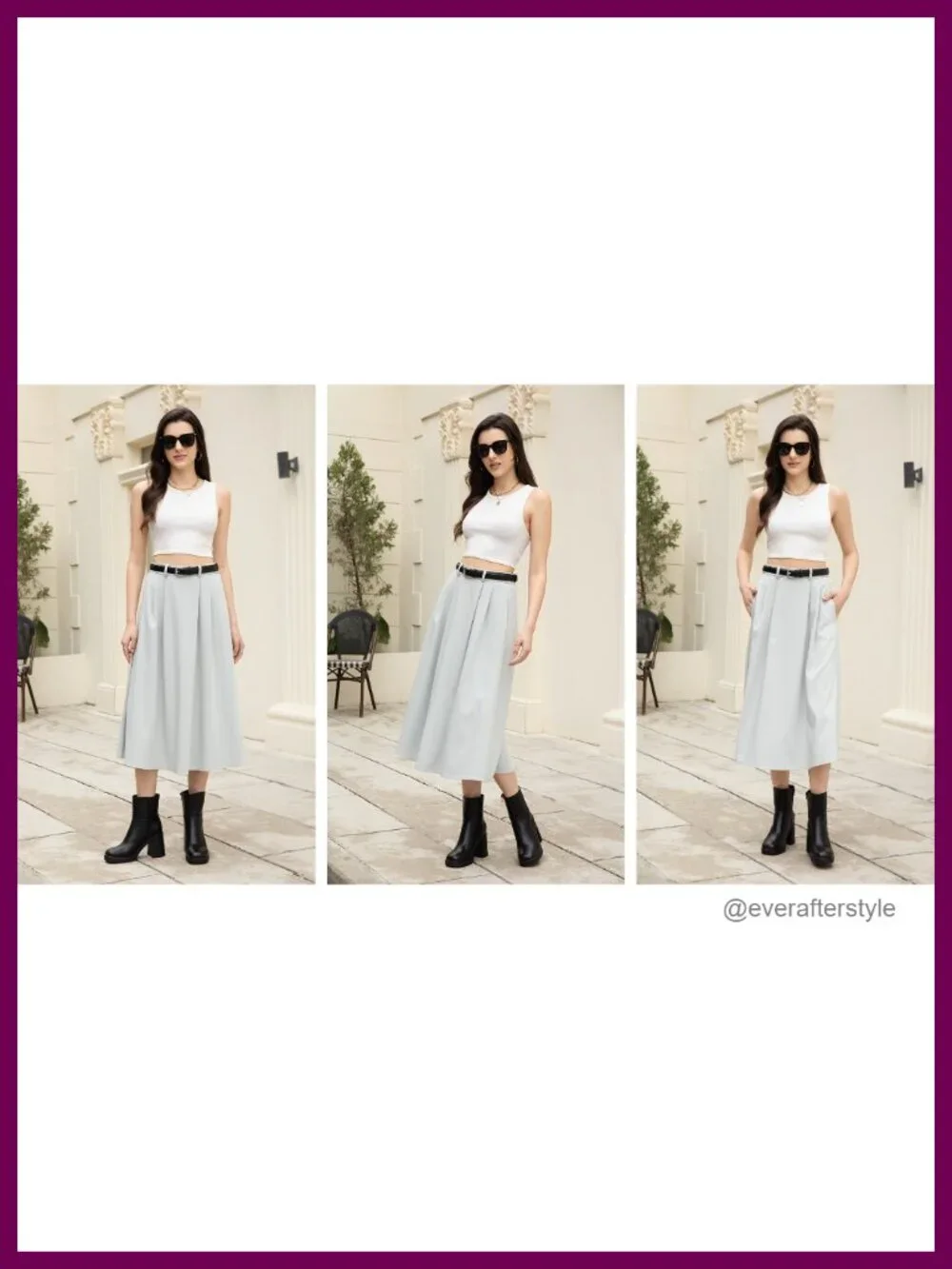 Platform Ankle Boots Chunky Block Heel Square Toe Fashion Dress Booties
